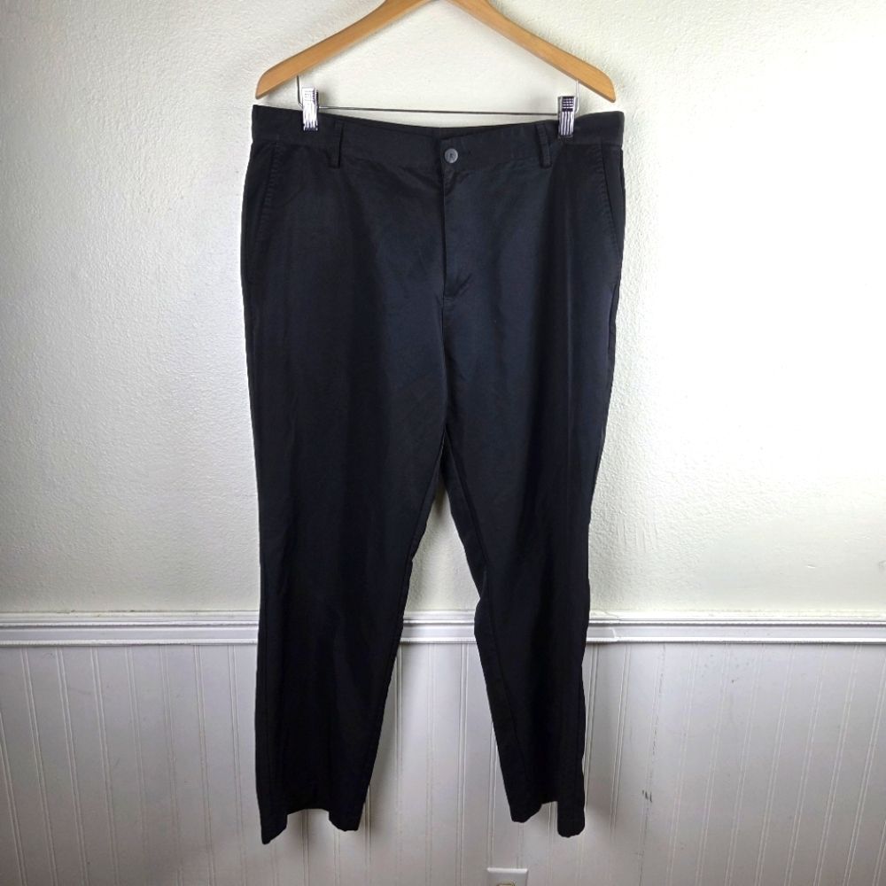 Men's Adidas Climalite Active Outdoor Golf Black Pants Size 36x32